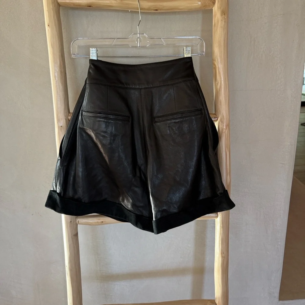 IRO leather shorts - Picture 5 of 10